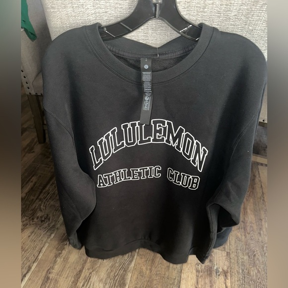 Lululemon Steady State Crew Graphic Black Sz Large NWT - Picture 6 of 6